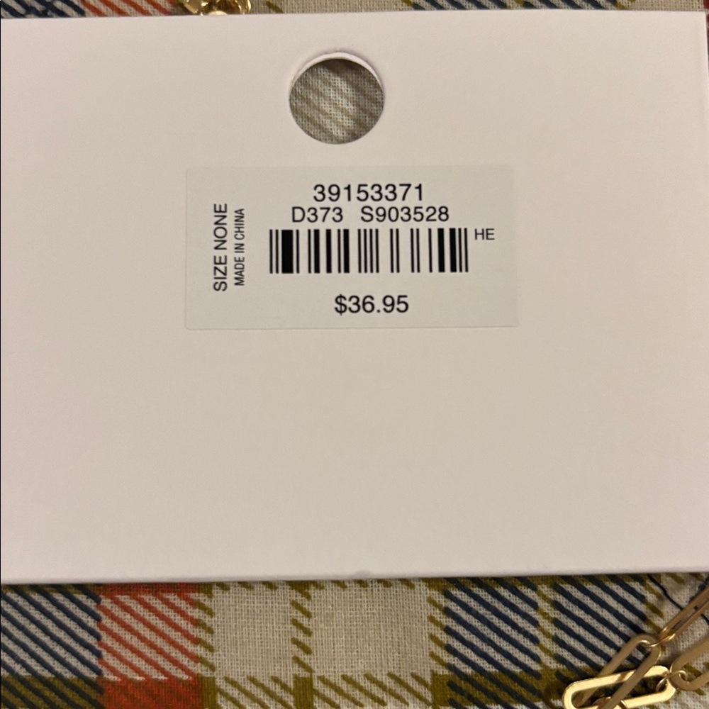 LOFT Gold Double Chain Necklace - Picture 6 of 8